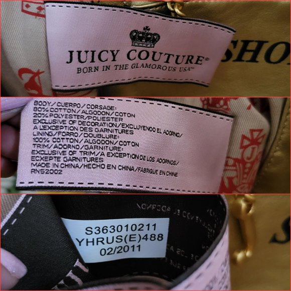 Juicy Couture Poinsettia Handbag - Picture 12 of 12